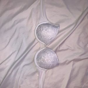 Strapless Floral Bikini Top